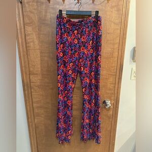 Multiple color floral flares